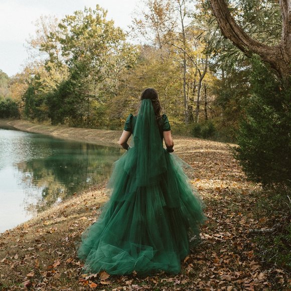 Elizabeth Dye | Custom Wildfire Wedding Gown - Picture 3 of 11